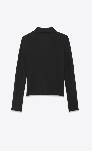 Sweater in cashmere and silk